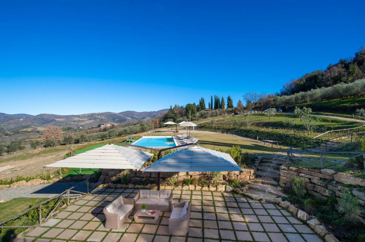 Villa Il Tinaio Панцано Экстерьер фото